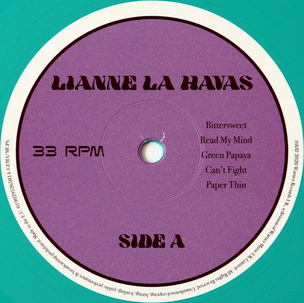 Lianne La Havas : Lianne La Havas (LP, Album, Ltd, Min)