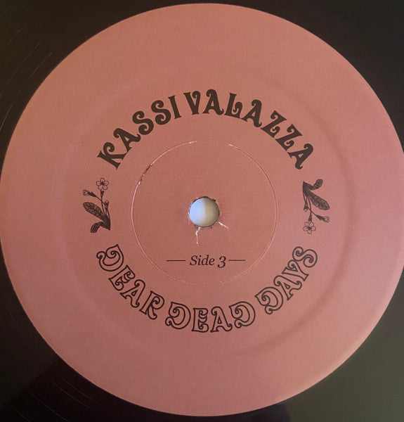 Kassi Valazza Dear Dead Days vinyl 2LP record, side 3 pink label