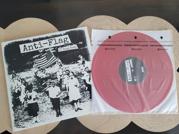 Anti-Flag : 17 Song Demo (LP, RE, Red)