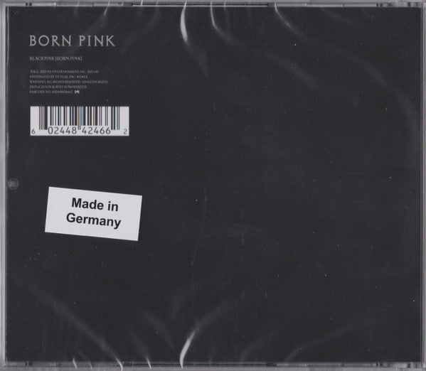 BLACKPINK : Born Pink (CD, Album, Jew)