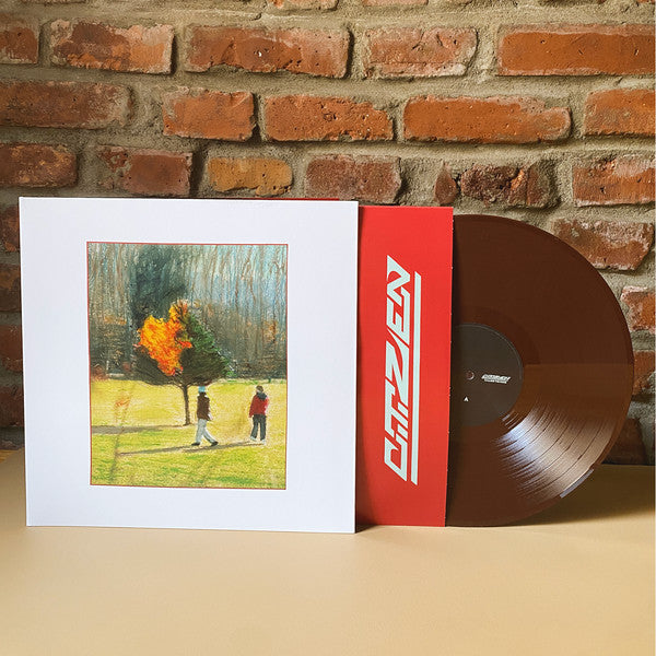 Citizen Calling The Dogs limited edition brown vinyl LP with cover mockup