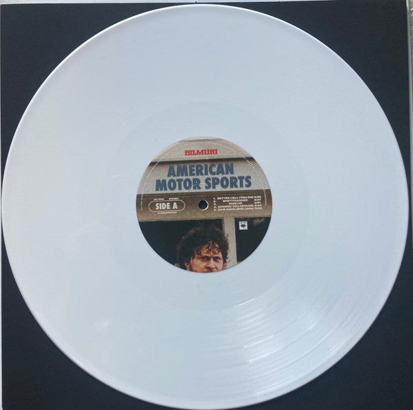 Bilmuri : American Motor Sports (LP, Album, Whi)