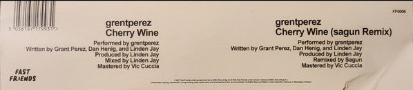 grentperez : Cherry Wine (7", Shape, Single, Ltd, Pic)
