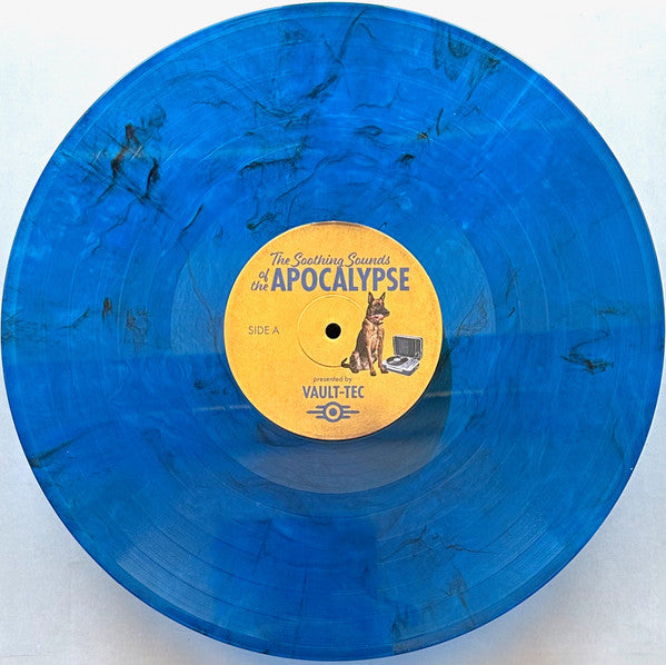 Various : The Soothing Sounds Of The Apocalypse (Presented By Vault-Tec) (LP, Comp, Blu)