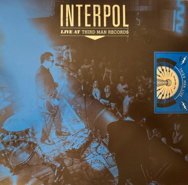 Interpol : Live At Third Man Records (LP, Album, Ltd, Bla)