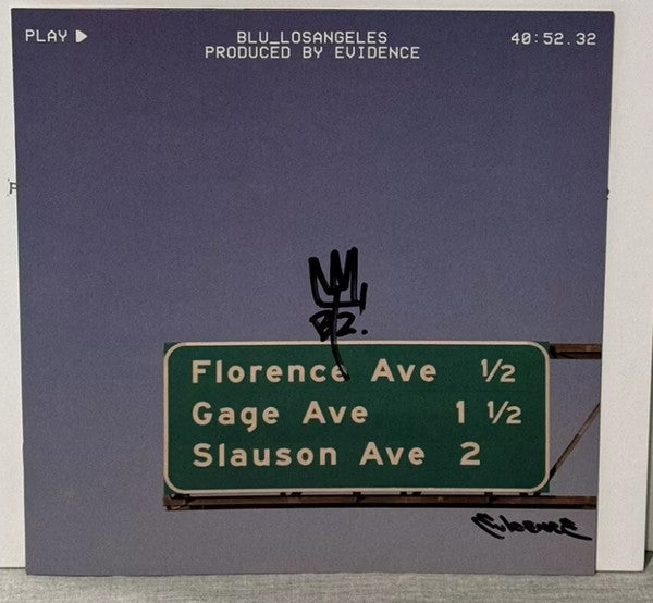 Blu (2), Evidence (2) : Los Angeles (LP, Ltd, TP)