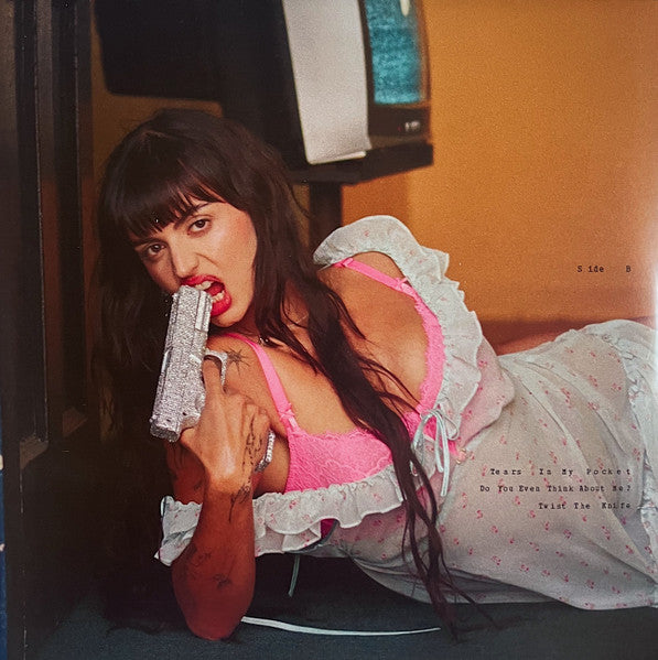 Rebecca Black Salvation vinyl LP inner sleeve reverse