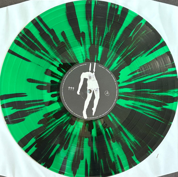 Julia Wolf Pressure limited edition green and black splatter vinyl record