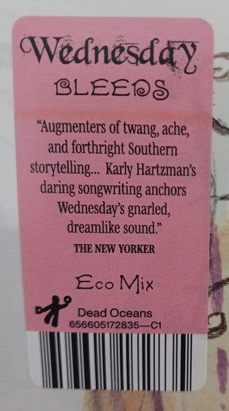 Wednesday (10) : Bleeds (LP, Album, Eco)