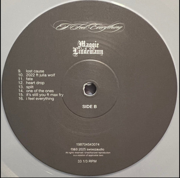 Maggie Lindemann : I Feel Everything (LP, Album, Ltd, Sig)