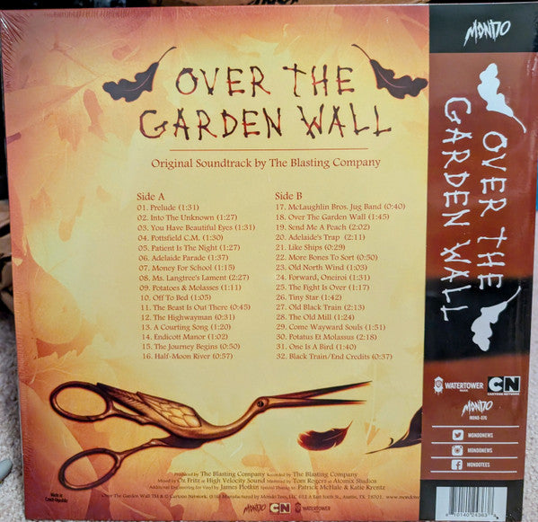 The Petrojvic Blasting Company : Over The Garden Wall (LP, Album, Ltd, Ora)