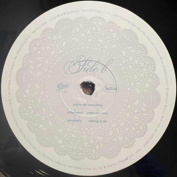 Madison Beer : Locket (LP, Album, Ltd, Sig)