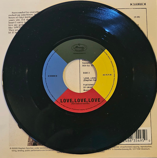 Stephen Sanchez : Sweet Love (7", Single)
