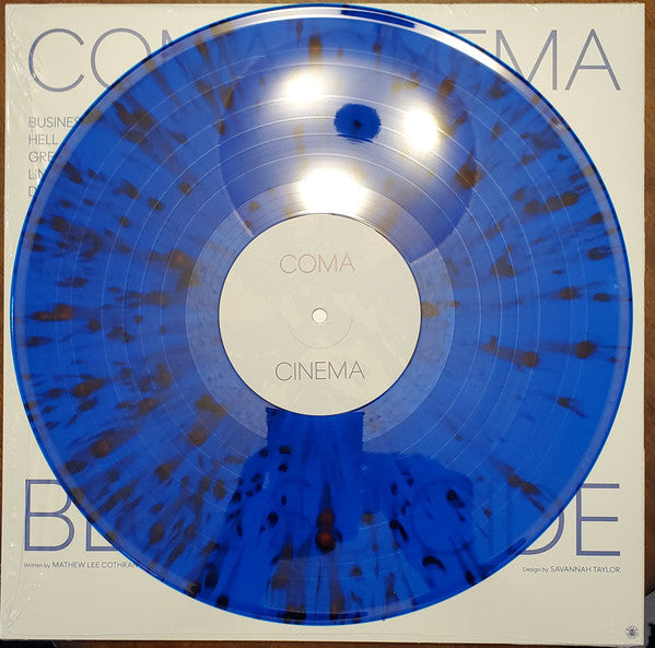 Coma Cinema : Blue Suicide (LP, Album, RE, Blu)