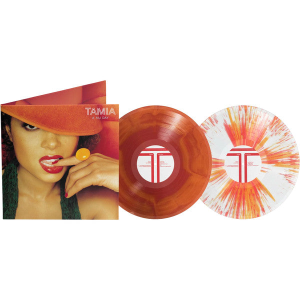 Tamia : A Nu Day (2xLP, Etch, Ltd, Num, Red)