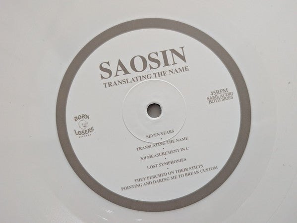 Saosin : Translating The Name (12", EP, RE, Bla)