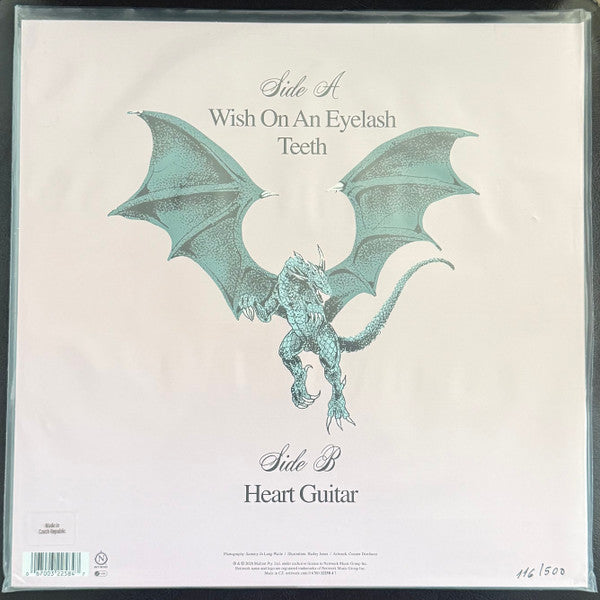 Mallrat Wish on an Eyelash 10" vinyl single back cover