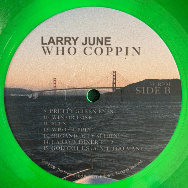 Larry June : Who Coppin (LP, Album, Ltd, Gre)