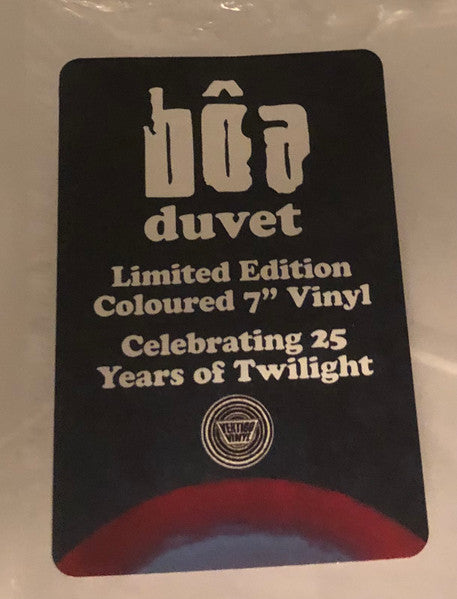 bôa : Duvet (7", Single, Ltd, Red)