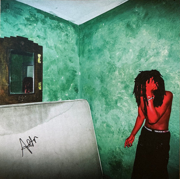 aeter SKIN TURNS RED vinyl LP insert signed with autograph