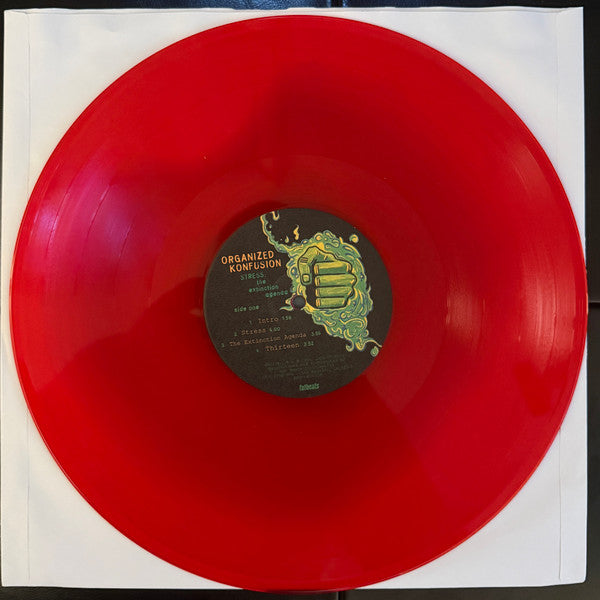 Organized Konfusion : Stress: The Extinction Agenda (2xLP, Album, Ltd, RE, Red)