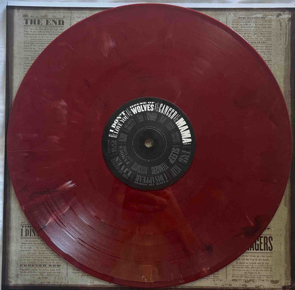 My Chemical Romance The Black Parade Bloodline Red vinyl 2LP, disc 2 and label