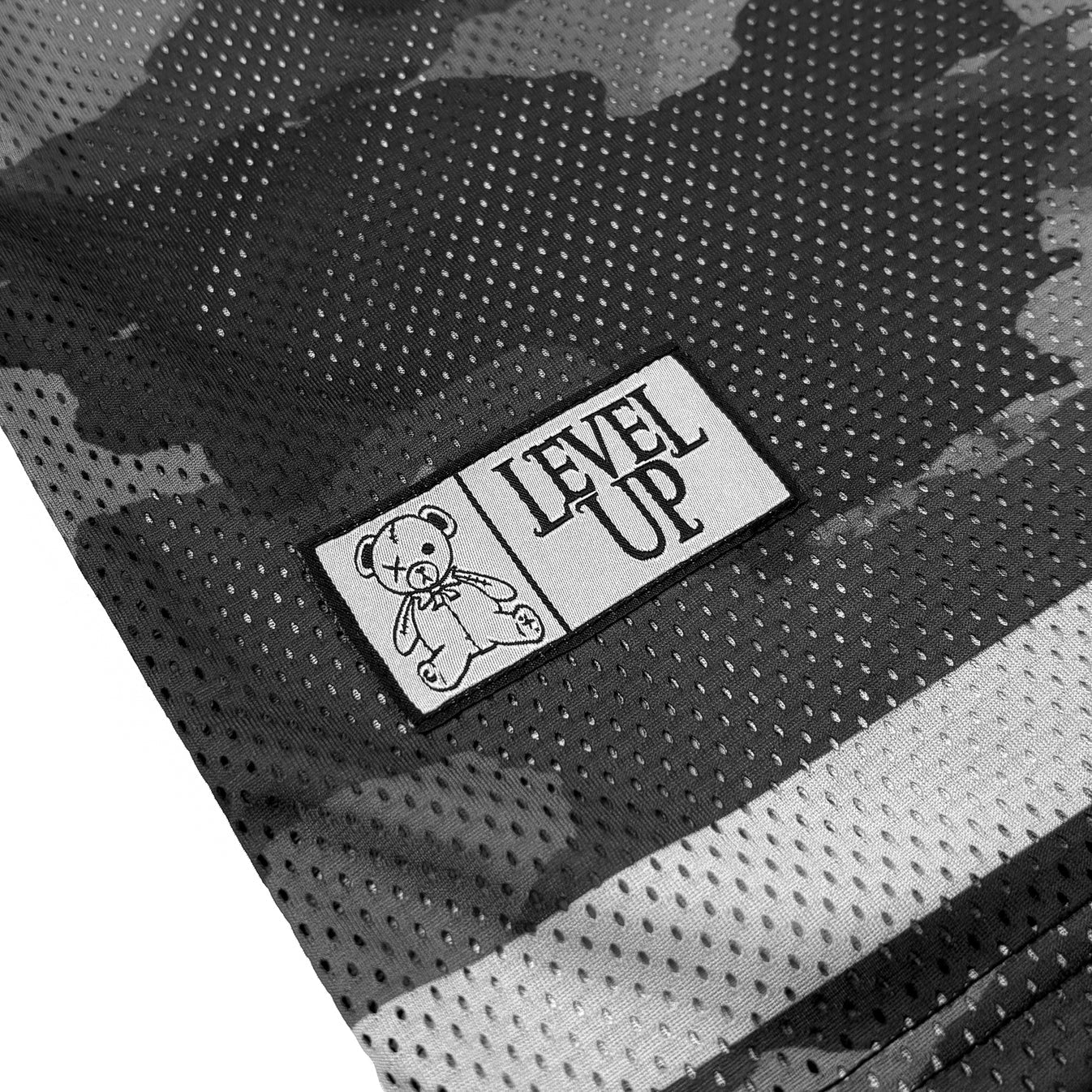 LEVEL UP - Mesh Camo Football Jersey (Size Small)