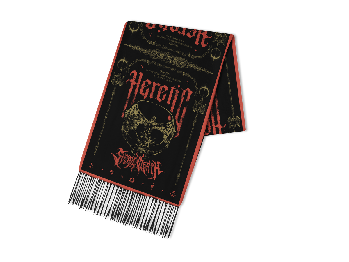 SVDDEN DEATH Heretic pashmina folded
