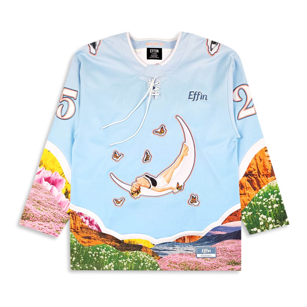 Effin Daydreams hockey jersey front