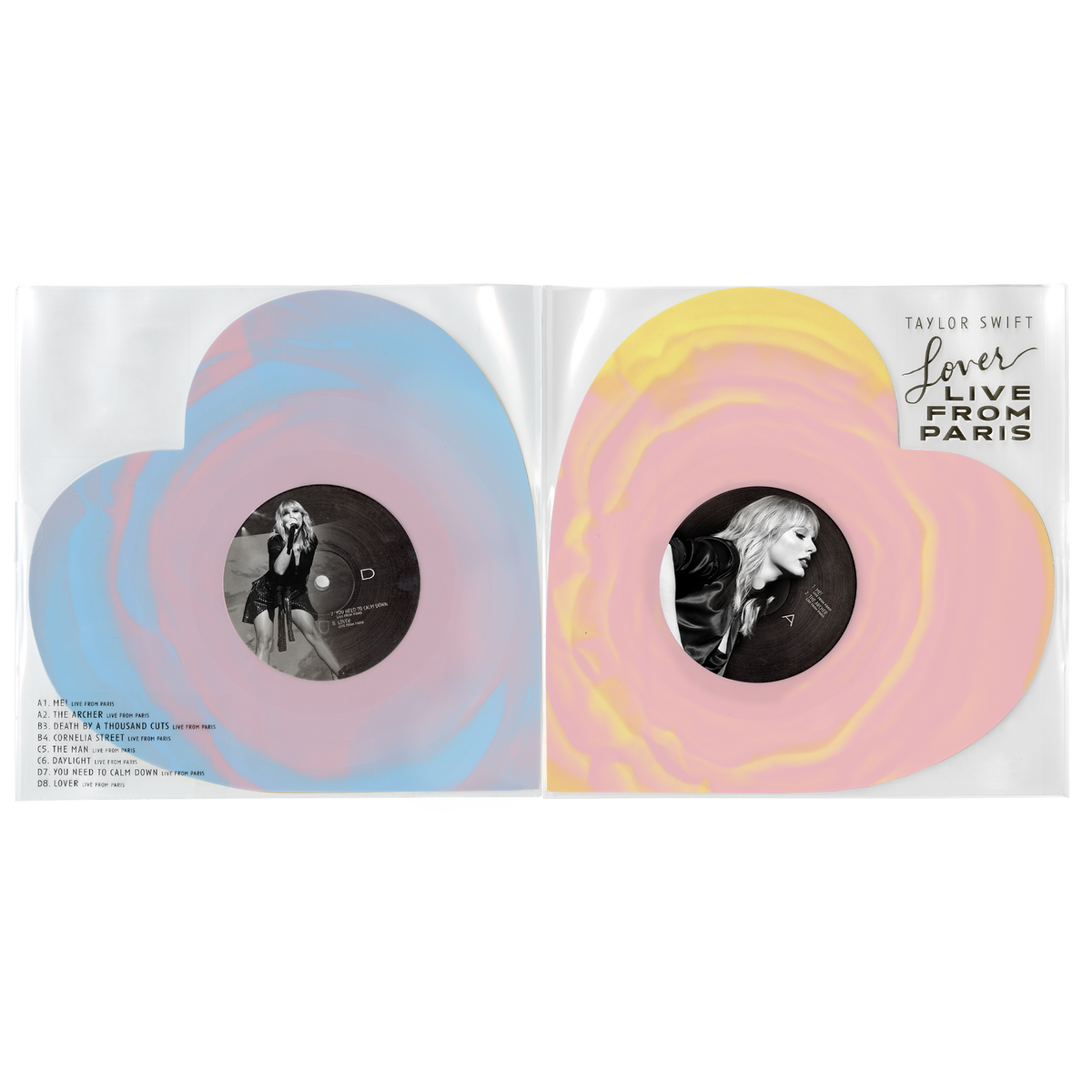 Taylor Swift - Lover (Live From Paris) Limited Edition Heart