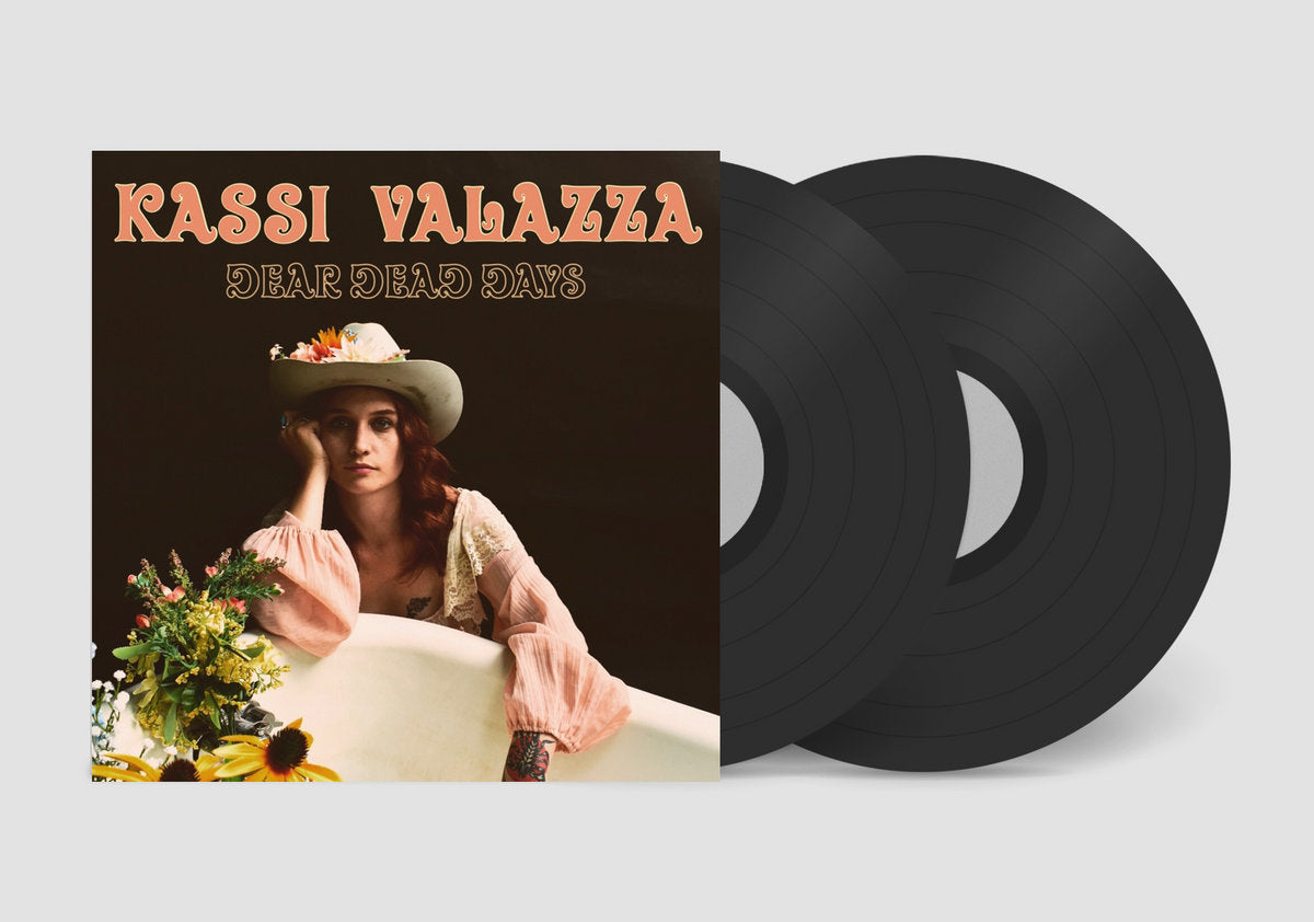 Kassi Valazza Dear Dead Days limited edition vinyl 2LP with cover mockup