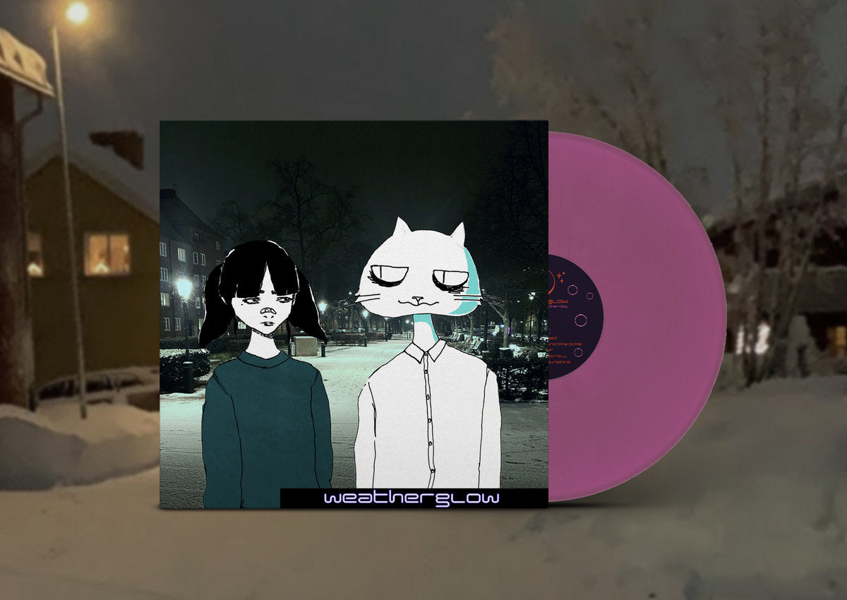 Asian Glow, Weatherday - Weatherglow Limited Edition Night Time Purple 12" Vinyl Record EP