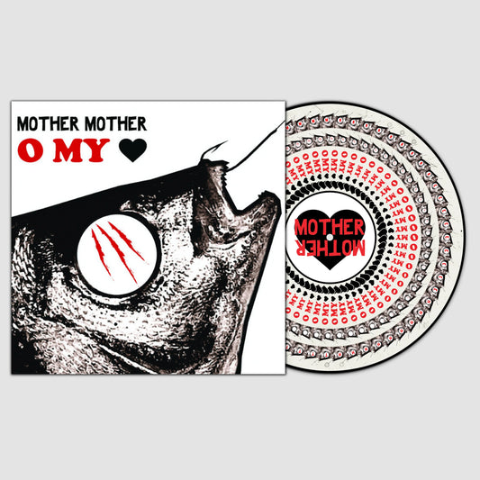 Mother Mother Oh My Heart Limited Edition Zoetrope Vinyl Record LP mockup