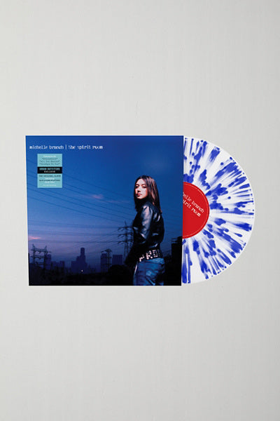 Michelle Branch The Spirit Room limited edition blue + clear splatter vinyl LP UO exclusive mockup
