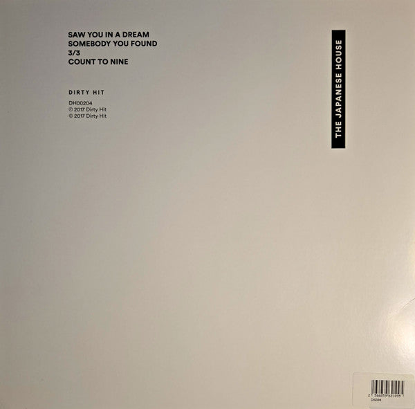 The Japanese House : Saw You In A Dream (12", EP, Blu)