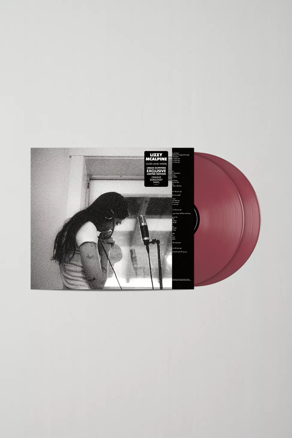 Lizzy McAlpine - Older (and Wiser) Limited Edition Burgundy Vinyl Record 2LP