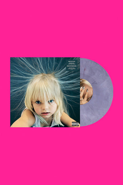 Reneé Rapp Snow Angel (Deluxe) limited edition lavender marble vinyl LP mockup