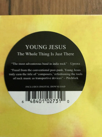 Young Jesus : The Whole Thing is Just There (LP, Ltd, S/Edition, Yel)