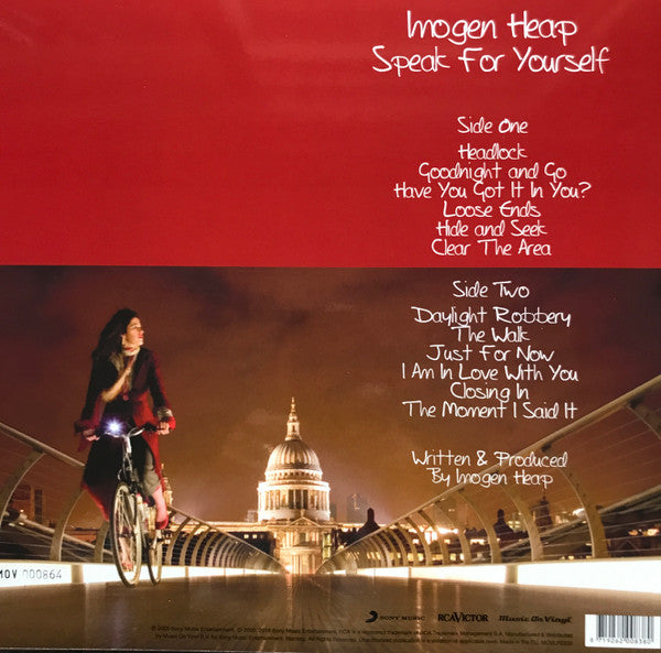Imogen Heap : Speak For Yourself (LP, Album, Ltd, Num, RE, Yel)