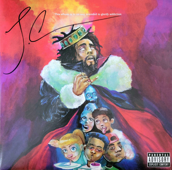 J. Cole : KOD (LP, Album, Ltd, Red)