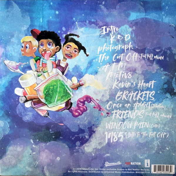 J. Cole : KOD (LP, Album, Ltd, Red)