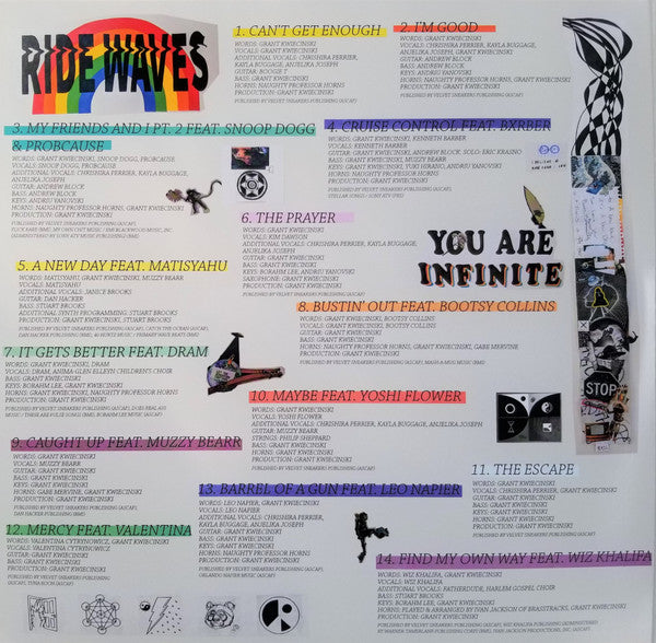 GRiZ (3) : Ride Waves (2xLP, Album)