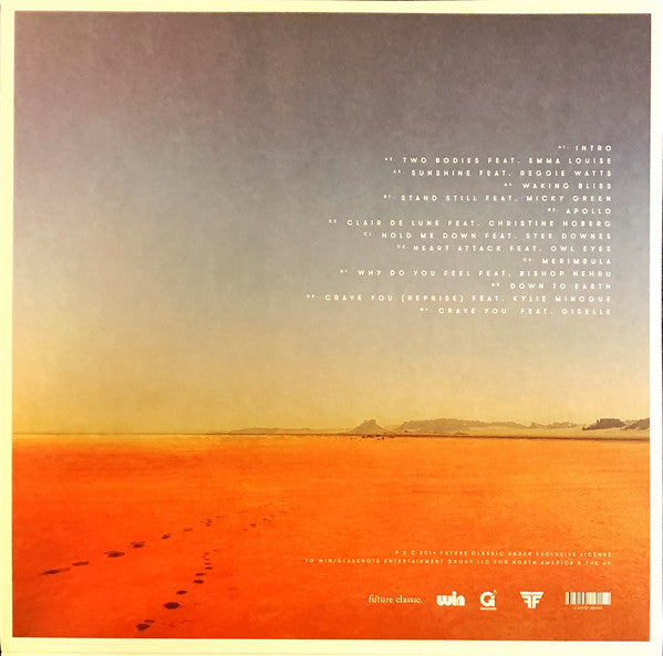 Flight Facilities : Down To Earth (2xLP, Album, Ltd, RP, Red)