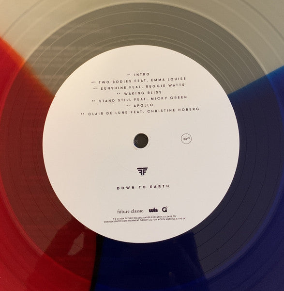 Flight Facilities : Down To Earth (2xLP, Album, Ltd, RP, Red)