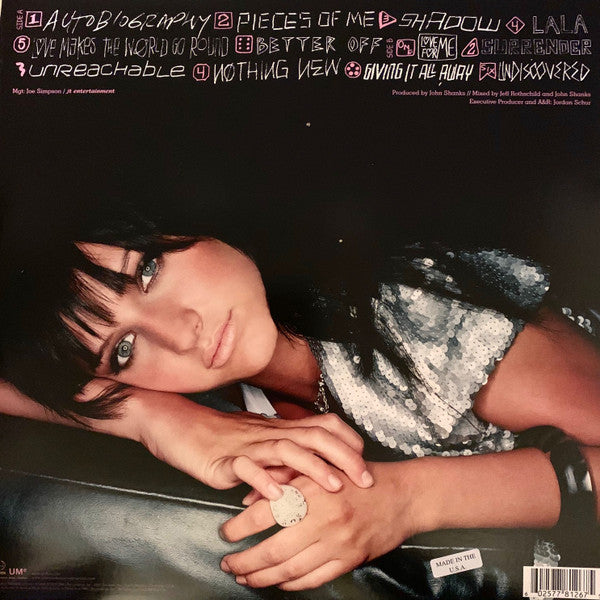 Ashlee Simpson : Autobiography (LP, Ltd, RE, Tur)