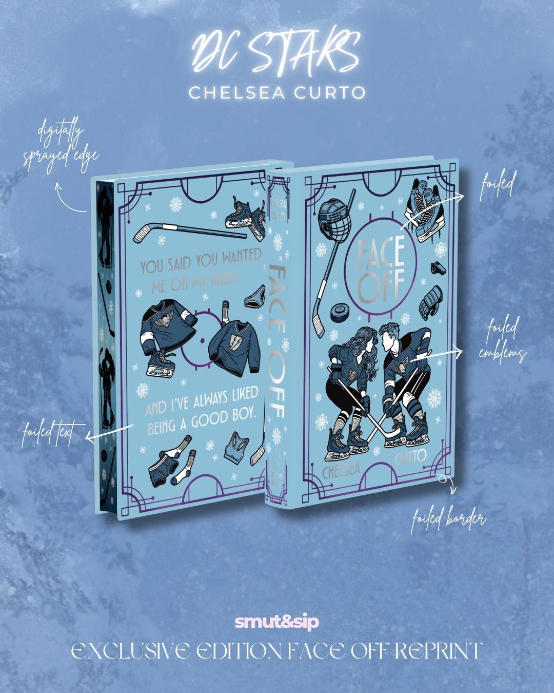 Smut & Sip: DC Stars by Chelsea Curto Full Special Edition 4-Book Set