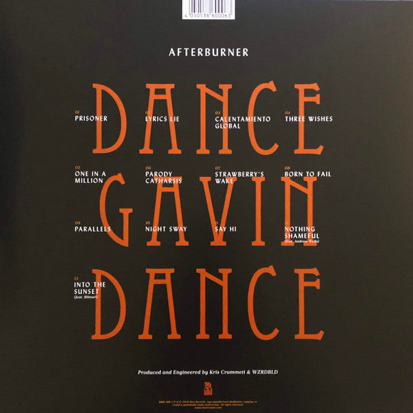 Dance Gavin Dance : Afterburner (LP, Album, Ltd, Bla)
