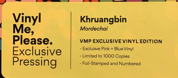 Khruangbin : Mordechai (LP, Album, Club, Ltd, Num, Pin)