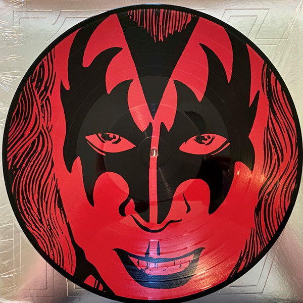 Kiss Double Platinum limited edition picture disc with Gene Simmons Demon art