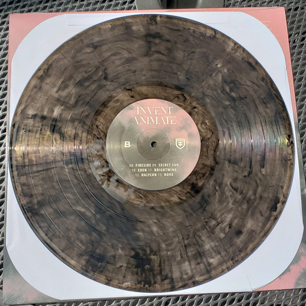 Invent, Animate Greyview black cloud vinyl record and label